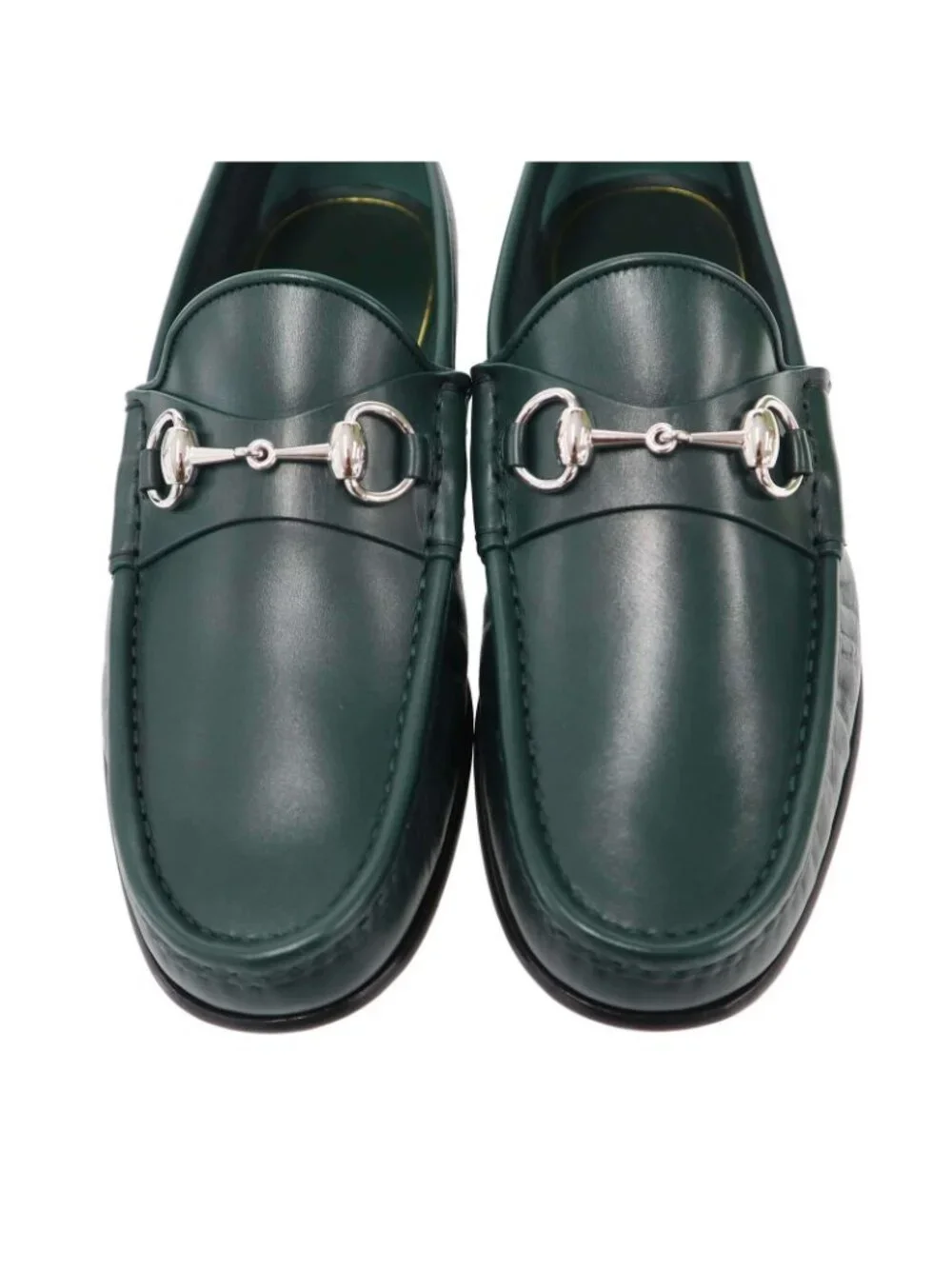 Gucci Horsebit Loafers Shoes Green